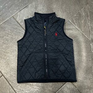 Polo by Ralph Lauren Black Quilted Kids Vest